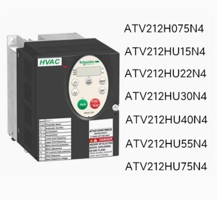 Schneider ATV212HU40N4 INVERTER  ATV212H075/HU11/HU15/HU22/HU30/HU40/HU55/HU75N4/HD11/HD15/N4